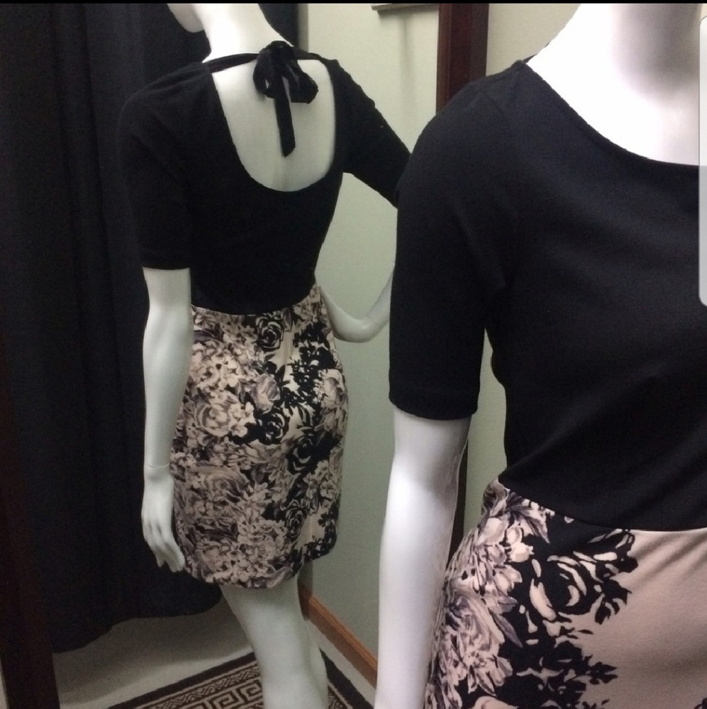 LC Lauren Conrad floral dress